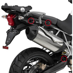 Givi PLR6409 Πλαϊνές Βάσεις Αποσκευών Μηχανής Monokey για Triumph Tiger 800 / XC / XR '11-'16