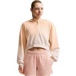 Nike Sportswear Phoenix Γυναικείο Αθλητικό Crop Top Σομόν IF7372-102