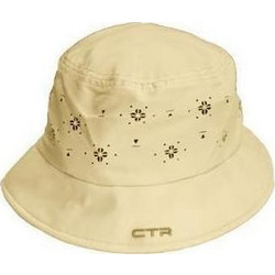 CTR Γυναικείο Καπέλο Bucket Υφασμάτινο Κίτρινο 1368-264