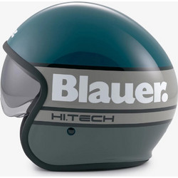 Blauer H.T. Pilot 4.0 H138 Glossy Blue Κράνος Μηχανής Jet 1130gr