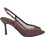 Bruni Γόβες Slingback με Λεπτό Ψηλό Τακούνι Καφέ 722