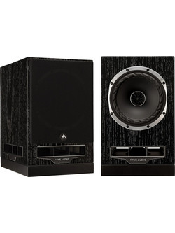 Fyne Audio F500S Ζεύγος Ηχείων Hi-Fi Βιβλιοθήκης 100W 2 Δρόμων Black Oak