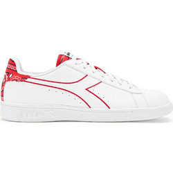 Diadora Παιδικά Sneakers Λευκά Κόκκινα 101-179257-01-C1687