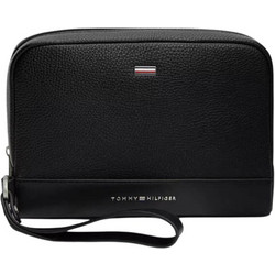 Tommy Hilfiger TH Central Ανδρική Τσάντα Χειρός Μαύρη AM0AM14484-BDS
