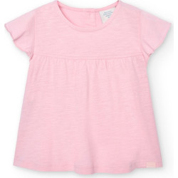 Boboli Παιδικό T-Shirt Κοντομάνικο Ροζ 298043-3849