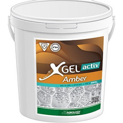 Agrology Xgel Activ Amber Διαφυλλικό Λίπασμα Ασβεστίου Καλίου Αζώτου 20-0-25 16lt