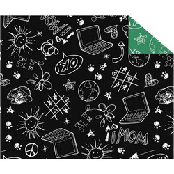 Ursus Back To School Χαρτόνι Κολάζ Μαύρο 50x68cm 187118001