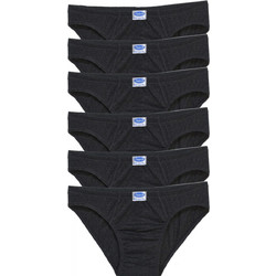 Onurel Ανδρικά Σλιπ Βαμβακερά Ανθρακί 6Pack PRO-303