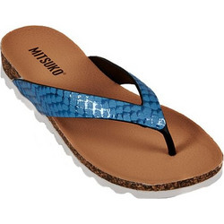 Mitsuko Γυναικείες Σαγιονάρες Μπλε SA66750W-BLU