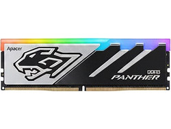 Apacer Panther RGB 16GB (1X16GB) DDR5 RAM 5600MHz C40 Black Silver