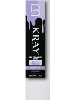 L3VEL3 Kray Light Violet Ημιμόνιμη Βαφή Μαλλιών 100ml