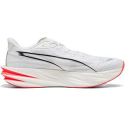 Puma Deviate Pure Nitro Ανδρικά Αθλητικά Παπούτσια για Τρέξιμο Λευκά 313904-06
