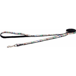 Rogz Fashion Wild Stripes Λουρί Σκύλου 1.8m Πολύχρωμο