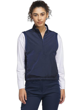 Adidas Beyond The Course Αμάνικο Γυναικείο Μπουφάν Softshell Μακρύ Navy Μπλε KX4828