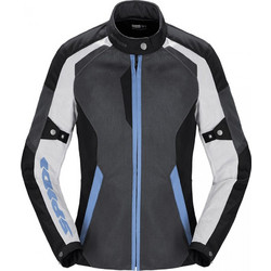 Spidi Tek Net Lady Black Grey Light Blue