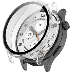 Techsuit Defense360 Pro Πλαστική Θήκη με Προστασία Οθόνης για Xiaomi Watch 5 47mm Διαφανής