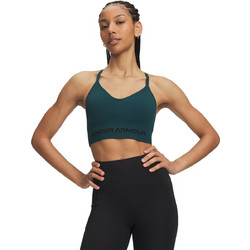 Under Armour Vanish Seamless Αθλητικό Μπουστάκι με Χαμηλή Στήριξη & Αφαιρούμενη Ενίσχυση Κυπαρισσί 1384417-919