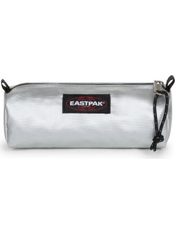 Eastpak Κασετίνα Βαρελάκι Ασημί EK0003727Y21