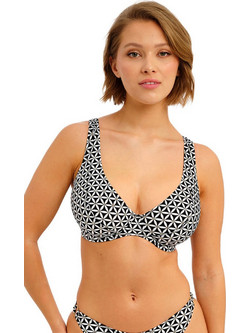 Freya Bikini Top Μαύρο Λευκό AS207213-BLK