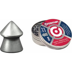 Crosman Pointed Βολίδες Pellets Αεροβόλου 5.5mm Μολυβένιες 0.48g / 7.4gr 500τμχ 1000571