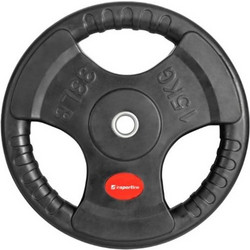 Insportline Graton Δίσκος Ολυμπιακού Τύπου Rubber Cover 15kg Φ50mm