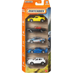 Mattel Matchbox Aυτοκινητάκια Σετ των 5 Italian Roads