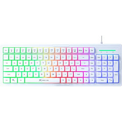 Xtrike-me KB-309 Gaming Πληκτρολόγιο RGB White