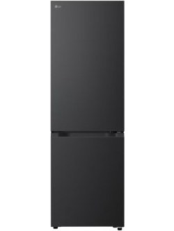 LG GBBS312BEV Ψυγειοκαταψύκτης 220lt Υ186xΠ59.5xΒ67.4cm Μαύρος