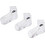 Nike Everyday Ανδρικές Κάλτσες Ψηλές Λευκές 3Pack IH8523-901