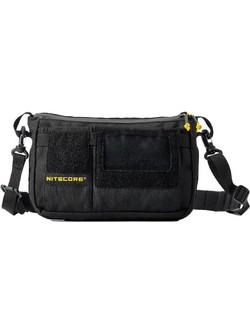 Nitecore Ανδρική Τσάντα Ώμου / Χιαστί Μαύρη 9060110887