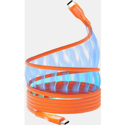 Statik MAGSTACK Pro Braided USB-C to USB-C 100W 1m Orange PUP-0550-3FT-ORG