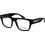 Trussardi TSU6043 A01 Γυναικείος Σκελετός Γυαλιών Οράσεως Κοκάλινος Μαύρος