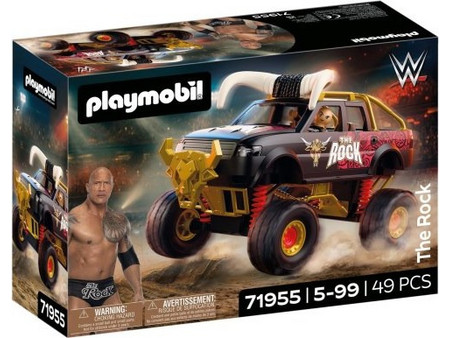 Playmobil WWE Το Φορτηγό του Rock για 5+ Ετών 71955