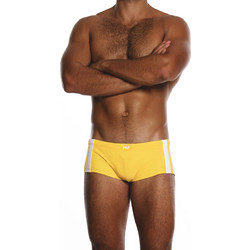 Modus Vivendi Water Sports Brazil Ανδρικό Μαγιό Boxer με Σχέδια Κίτρινο AS2621