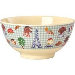 Rice Μπολ Φαγητού Paris Blue 300ml