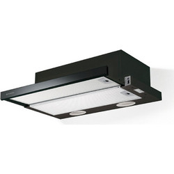 Faber Flexa Glass BKA60 Συρόμενος Απορροφητήρας 60cm Μαύρος