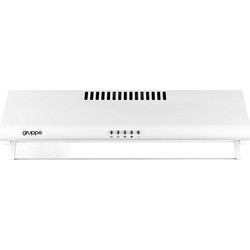 Gruppe S-3002A-A01-M32Α-600 Ελεύθερος Απορροφητήρας 60cm Λευκός