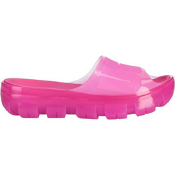 UGG Jella Clear Γυναικείες Παντόφλες Καλοκαιρινές Flatforms Αντιολισθητικές Φούξια 1136763-DFRT