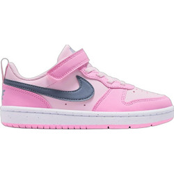 Nike Court Borough Παιδικά Sneakers Ροζ Γκρι DV5457-604