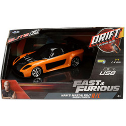 Jada Τηλεκατευθυνόμενο Αυτοκίνητο Fast & Furious Han's Mazda RX-7 1:24 9336313314R00
