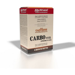 Fit & Shape Carbo Fuel Energy Gel Choco Nuts 12x32ml