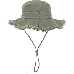 Feel & Touch Καπέλο Boater Υφασμάτινο Πράσινο Mint 1889086125003