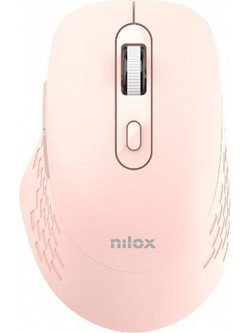 Nilox Dual Ασύρματο Bluetooth Ποντίκι Pink