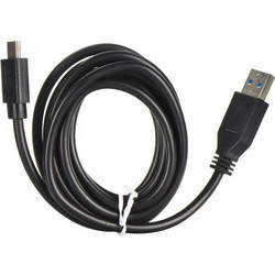 USB-A to USB-C 2m Black 5901737418371