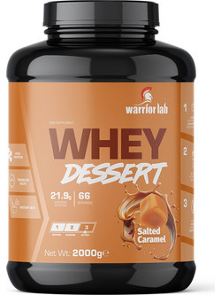 Warriorlab Whey Dessert Salted Caramel Πρωτεΐνη Ορού Γάλακτος 2kg