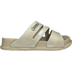 Cubanitas Γυναικείες Παντόφλες Καλοκαιρινές Flatforms Ανατομικές Αντιολισθητικές Μπεζ SD09014