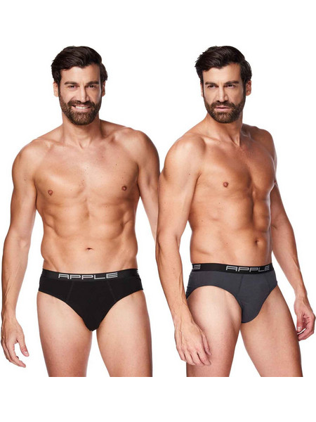 Apple Boxer Ανδρικά Σλιπ Βαμβακερά 2Pack 0212969-AN