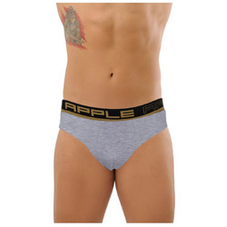 Apple Boxer Ανδρικό Σλιπ Βαμβακερό Γκρι 0210950-004-132