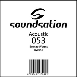 Soundsation BW053 Χορδή Ακουστικής Κιθάρας Bronze 53"