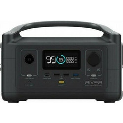 EcoFlow River 600W288WH Power Station 288Wh 2xAC 3xDC 3xUSB-A 1xUSB-C